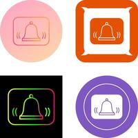 Unique Alarm Icon Design vector