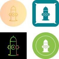 Unique Hydrant Icon Design vector