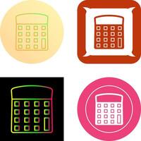 Unique Calculator Icon Design vector