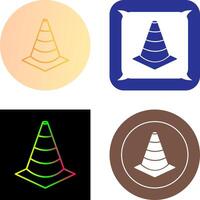 Unique Cone Icon Design vector