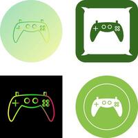 Unique Gaming Console Icon Design vector