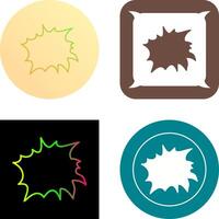 Unique Explosion Icon Design vector