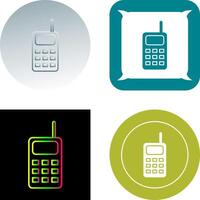 Unique Walkie Talkie Icon Design vector