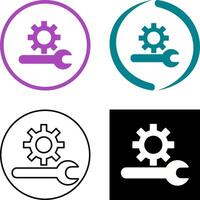 Unique Technical Support Icon Design vector