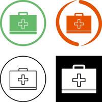 Unique First Aid Icon Design vector