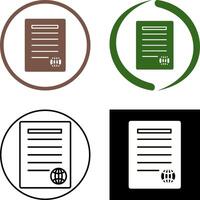 Unique Press Releases Icon Design vector