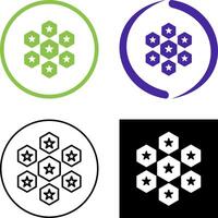 Unique Reputation Management Icon Design vector