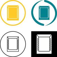 Unique Frame Icon Design vector