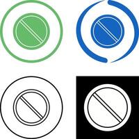 Prohibited Icon Design vector