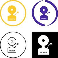 Alarms Icon Design vector