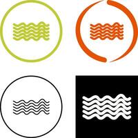 Magnetic Waves Icon Design vector