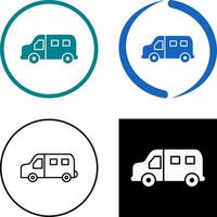 Van Icon Design vector