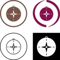 Compass Icon Design vector