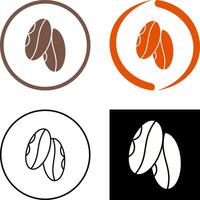 Coffee Grain Icon Design vector