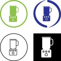 Coffee Blender Icon Design vector