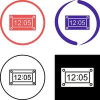 Unique Timer Icon Design vector