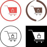 Unique Cart Icon Design vector