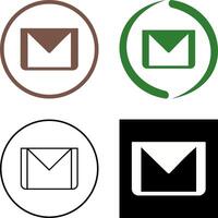 Unique Email Icon Design vector