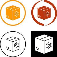 Unique Seo Packages Icon Design vector