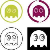 Unique Game Character Icon Design vector