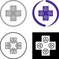 Unique Gaming Control Icon Design vector