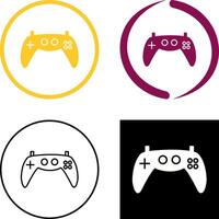 Unique Gaming Console Icon Design vector