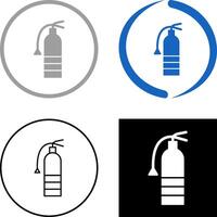 Unique Extinguisher Icon Design vector