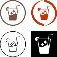 Unique Whiskey Sour Icon Design vector