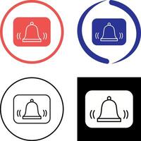 Unique Alarm Icon Design vector
