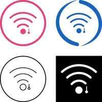 único Wifi firmar icono diseño vector