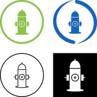 Unique Hydrant Icon Design vector