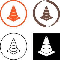 Unique Cone Icon Design vector