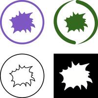 Unique Explosion Icon Design vector