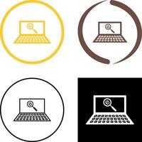 Unique Find on Internet Icon Design vector