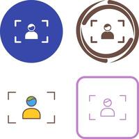 Unique Focus Icon Design vector