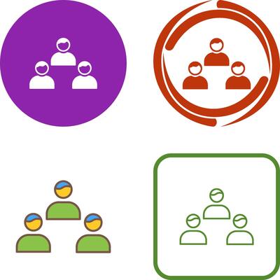 Team Members Icon Design