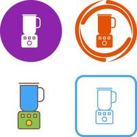 Coffee Blender Icon Design vector