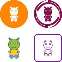 Unique Toys Icon Design vector