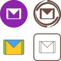 Unique Email Icon Design vector