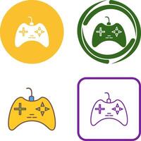 Unique Gaming Console Icon Design vector