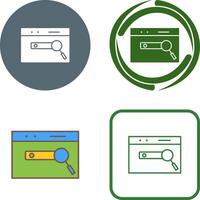 Unique SEO Icon Design vector