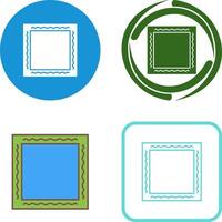 Unique Frame Icon Design vector