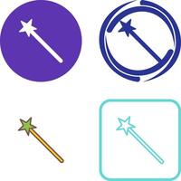 Unique Magic Icon Design vector