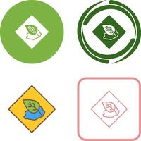 Environment Hazard Icon Design vector