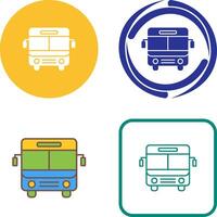 Bus Icon Design vector