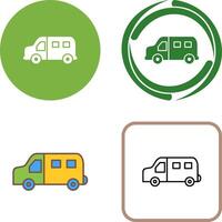 Van Icon Design vector