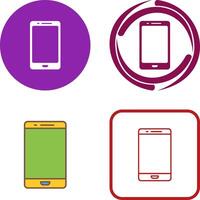 Cell Phone Icon Design vector