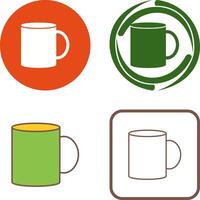 Coffee Mug Icon Design vector