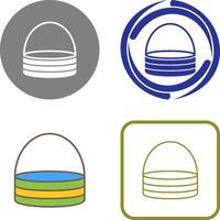 Unique Basket Icon Design vector