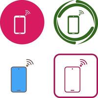 Unique Connected Device Icon Design vector
